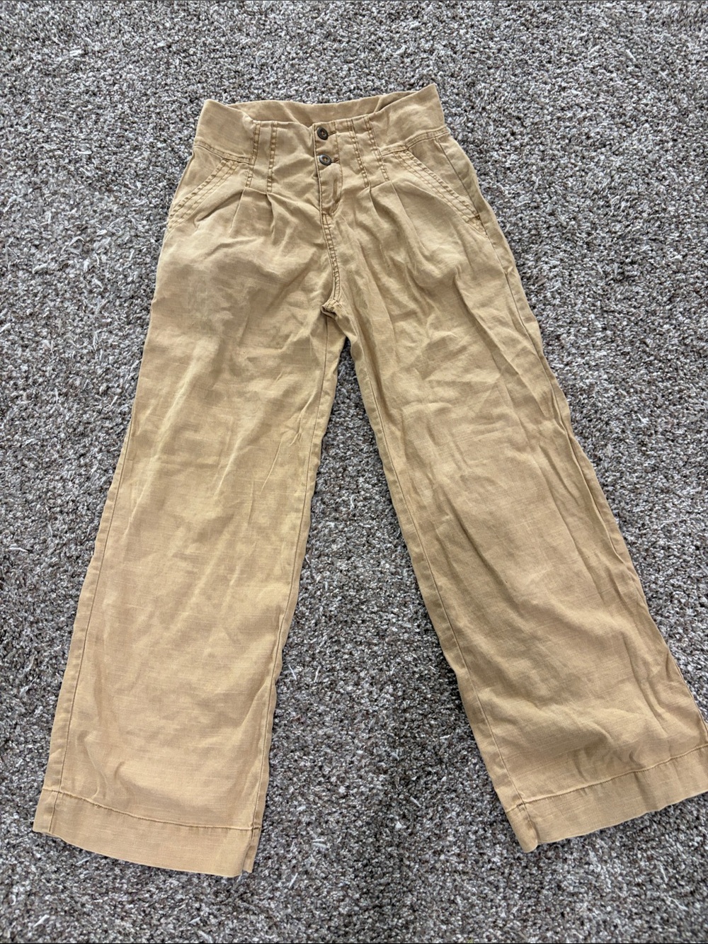 Sundance Wide-Leg Women's Pants in Tan